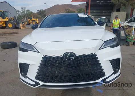 2025 Lexus Rx 500H F Sport Performance из США, поврежденный, VIN 2T2BCMEAXSC021693